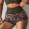 S93dfbf8e5e964199a922a839fe487f798.jpg Fashionable Printed Shorts, High Waisted and Hip Lifting Sports and Fitness Running Three Quarter Pants