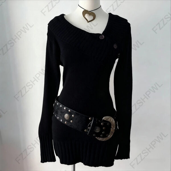 S953dbb81f1d843789f5ce8b5bc169867D.jpg 2025 Autumn Winter Long-Sleeve Fashion Women's Cardigan Sweater Knitted Coat Short Casual Single Breasted Korean Slim Female Top