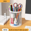 S96e40230d5e442ba885dcadd400cc93bP.jpg Container Desk Organizer Container Black Desktop Metal Pen Holders Mesh Pencil Cup Pen Case