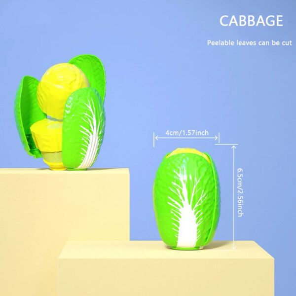 Cutting Play Food Set For Kids Kitchen Toys Food Cutting Toys Fruits And Vegetables For Toddlers Boys Girls Xmas Gifts