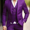 S97617d0c03c94de69d258b65013937d3x.jpg Elegant Men's Suit Sets- Slim Fit Tuxedo Set for Weddings & Formal Occasions, Black Suit