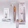2 in 1 Face Shaver and Eyebrow Trimmer Rechargeable Lips  Facial Hair Remover Women Electric Portable
