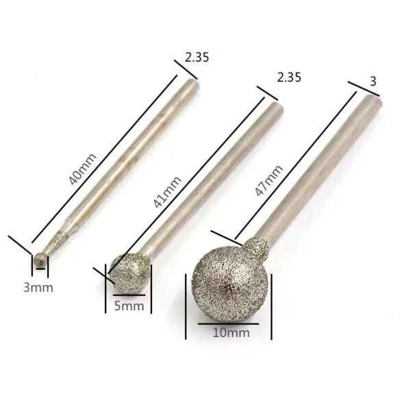 S988d4fc50e1d47a4a486e29c26f8c28ft.jpg Round Ball Diamond Grind Needle Head Cutter Jade Carve Precision Engrave Rotary Spherical Burr Carving Tools Shank Burrs
