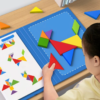 S98c3e77758094cfbbb9405e6b4340b9bY.png Magnetic Puzzle Board For Primary School Students Featuring Magnetic Attraction Teaching Aids Children's Puzzles Science And Edu