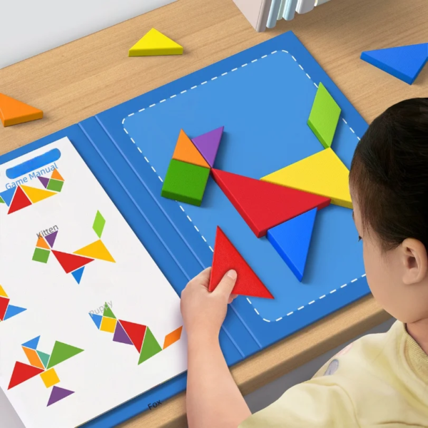S98c3e77758094cfbbb9405e6b4340b9bY.png Magnetic Puzzle Board For Primary School Students Featuring Magnetic Attraction Teaching Aids Children's Puzzles Science And Edu