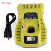 S992a7439b28b4bc886234fdc070b7bdcx.jpg P117 Charger For Ryobi ONE+Plus P108 Dual Chemistry Battery 12V-18V EU/US/AU Plug For Ryobi 12V-18V Ni-CD Ni-MH Li-ion Battery