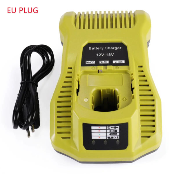 S992a7439b28b4bc886234fdc070b7bdcx.jpg P117 Charger For Ryobi ONE+Plus P108 Dual Chemistry Battery 12V-18V EU/US/AU Plug For Ryobi 12V-18V Ni-CD Ni-MH Li-ion Battery