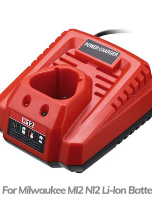 S9a29bea3eeb442b5bf05ee861f7ca0eeg.jpg Battery Charger For Milwaukee M12 N12 Lithium-Ion Battery 3A fast charging Replacement 48-11-2401 48-11-2402 C12B C12BX