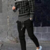 S9a6c39f5513e46178122751004fa5ca4g.jpg Urban Street Fashion Trend Men's Long Sleeve Round Neck Set 2pcs Daily Casual Men's Round Neck Top Outdoor Casual Loose Long Sty