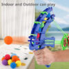 S9b05db0299454fc293999bbd5acaaa2a1.jpg Slingshot Target Sticky Ball Bow Target Montessori Educational Toy Arrow Set Throw Sport Outdoor Fidget Game
