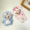 S9b51eac70fee48dd82a7de2e63ae0752t.jpg Labubu Doll Clothes Baby Penguin Onesie Labubu 4.0 Idol Dolls 10cm Plush Doll'S Clothes Sitting Party Accessories 