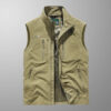 S9c01e03ab43249d7ab96c87c643219dep.jpg 2025 Personalized yelek red Multi Pockets nylon Cargoes Fisherman vest fishing Journalist Photography Camping Waistcoat vest
