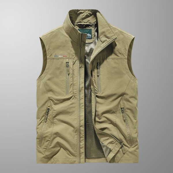 S9c01e03ab43249d7ab96c87c643219dep.jpg 2025 Personalized yelek red Multi Pockets nylon Cargoes Fisherman vest fishing Journalist Photography Camping Waistcoat vest