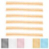 【New】10PCS 34 Hole Binding Spine Plastic Split Loose Leaf Rings Detachable Binding Loop 12mm Diameter Detachable Binding Loop