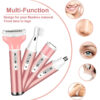 Electric Body Hair Trimmer For Women,Bikini Trimmer And Underarm Hair Razor,AL Material,Lithium Battery,Epilaotor Grooming Kit