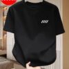 S9d6d770129c44446aab73d9dffa27670L.jpg 100 cotton Men'S Oversized T-Shirt - Breathable Short Sleeve Round Neck with Minimalist Black Grid Pattern PrintCa