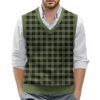 S9dda8605472d4dd285d105fc3d21b0c2f.jpg Sleeveless Top For Man Chess Vest Waistcoat Diamond Grid Woolen Sweater Vest Sleeveless Jackets For Men Vest Men Chaleco Lana