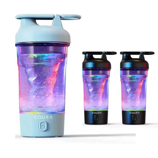 S9e3e3bbaa7f94877bc891207b95c8661P.jpg Electric Shaker Bottle, 25Oz Blender Bottles for Protein Mixes, Portable USB C Rechargeable Pulse Protein Shake Bottle, BPA Free