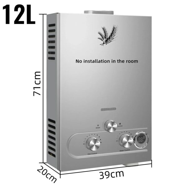 S9e5d88d6147b4b8cb523ac38eef0b8d6G.jpg Sihao LPG Liquefied Petroleum Gas Water Heater 6L 8L 10L 12L 16L 18L Liquefied Petroleum Gas Propane Butane Hot Water Heater