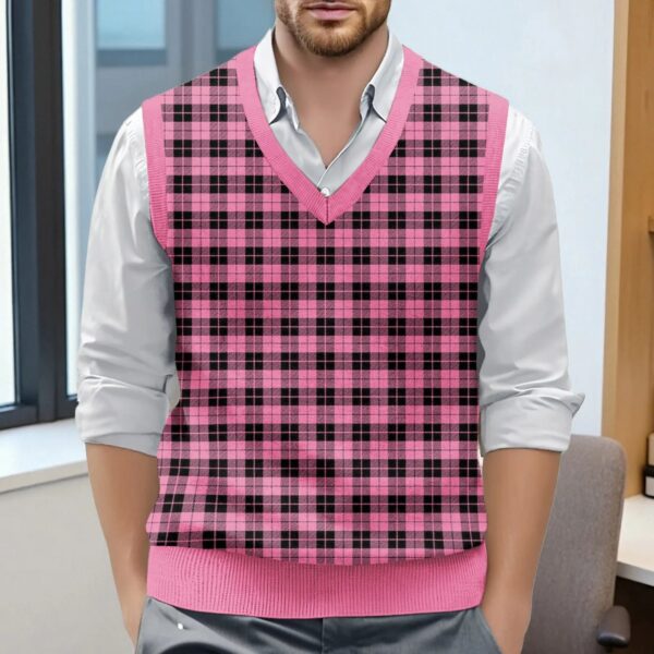S9f4a8e07bfaa4dcf8d5d74d28b404246T.jpg Sleeveless Top For Man Chess Vest Waistcoat Diamond Grid Woolen Sweater Vest Sleeveless Jackets For Men Vest Men Chaleco Lana