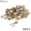 S9fc13d513503438aa76da013b8fb63d1d.jpg 50Pcs 25mm Wool Felt Polishing Buffing Wheel Grinding Polishing Pad+2Pcs 3.2 mm Shanks for Dremel Accessories Rotary Tool