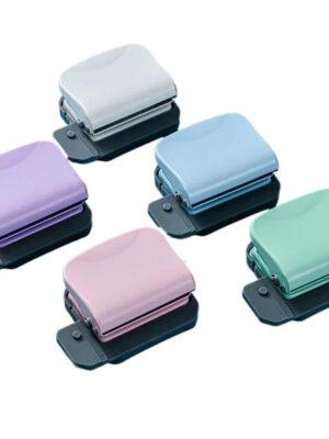 Sa0571d0fdcf74d3fb6f84e743596fd97z.jpg 6-Hole Manual Loose-leaf Punching Machine Adjustable Round Hole Puncher Metal Office Porous Labor-saving Hole Punch Stationary