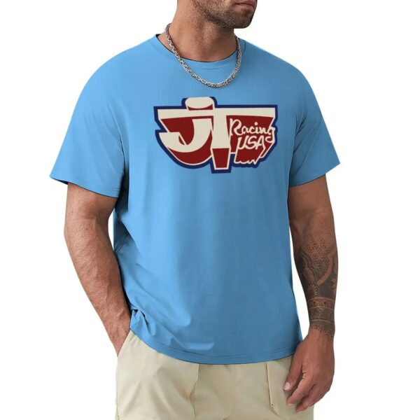 Sa05744fc225a41449e486bf9e083d4a0M.jpg JT Racing USA BEIGE/RED/BLUE- Old school BMX T-Shirt plus size tops blacks mens big and tall t shirts