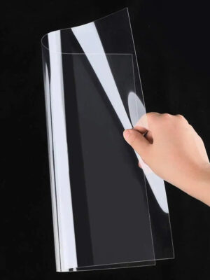 Size A4 Transparency PVC Binding Cover Clear Plastic Acetate Sheets - Thickness 200micron 8mil