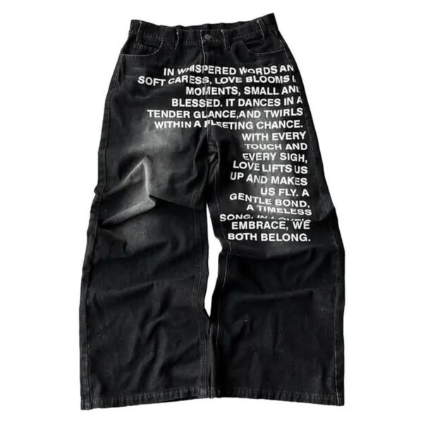 Sa2f3608e85ee4421b3b7b9a85c015335t.jpg Y2K men Jeans vintage American Pattern letter jeans streetwear gothic Harajuku Hip Hop men women Fashion Casual wide leg jeans
