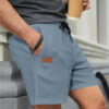 Sa47b852aee244bb9b1fc102c4b8c18a4r.jpg 2024 Summer New Solid Color outdoors sport Shorts breathable loose Fitness training short pants Men's sweatpants