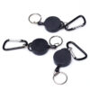 Sa4f270f3d3b84a619322600ddd96502ao.jpg Black Retractable Pull Key Ring Chain Reel ID Lanyard Name Tag Card Badge Holder Reel Extendable Belt Key Ring Clip