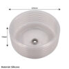 Hole Opener Dust Cover Bowl Wood Electrician Protection Downlight Gypsum Ceiling Sound Reaming Dust Drill Bit