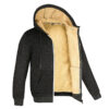 Sa590460960514c5faa81941c79ae3630i.jpg Winter Lambswool Coats Thicken Warm Jackets Long Sleeve Zipper Hoodies Casual Sports Fleece Black Coat Hooded Men Women Jacket