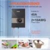 Sa5b50b6b327a450ab5f9c14dc0d1cf16z.jpg SucceBuy Instant Water Heater 8/13.8/18kw On Demand Electric Water Boiler Digital Temperature Display & Easy Installation