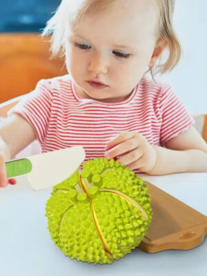 Cutting Play Food Set For Kids Kitchen Toys Food Cutting Toys Fruits And Vegetables For Toddlers Boys Girls Xmas Gifts