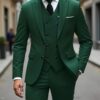 Classic Wedding Tuxedos Slim Fit Bridegroom For Men 3 Pieces Groomsmen Suit Male Formal Business Men Suits(Jacket+Vest+Pants)