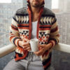Sa7df90dabac748da9c7e743de209d63aX.jpg New Men's Knitted Sweaters Jackets Autumn Winter Long Sleeve Cardigan Sweaters Casual Coats Jacket Men's Knitted Clothing