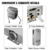 VEVOR 6-18L LPG Gas Hot Water Heater  Propane Tankless Instant Boiler With Shower Kit LPG Water Heater Home Appliance LPG Boiler