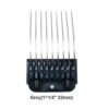 Sa7f0ba74142847b7a2c6b9296b8ef71fz.jpg Animal Stainless Steel 9 Color Guide Comb Set For Most Oster/Wahl/Andis Detachable Clippers (ONLY Snap on Size #10/15/30 blades)