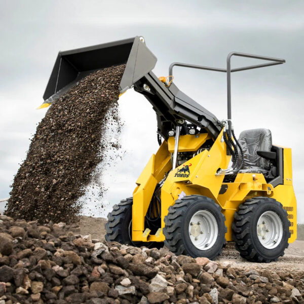 Saa7fe948a4eb4e118af92d474339c8adD.jpg TOROS Small Wheel Skid Steer Laoder Wholesale Customize Mini Skid Steer Loader Chinese High Quality Minicargador Customizable