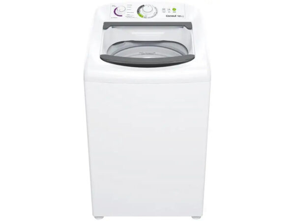 Consul 12kg Washing Machine with 16 Wash Programs, White, CWH12 - 220V