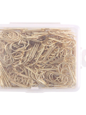Sacc56418c0b34fb7b805a0bfea6763c0s.png 150 Pieces Gold Cute Paper Clips Mini Clips Heart Shaped Paperclips Bookmark Clips for Office Supplier School