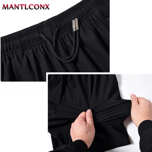 Sacd75cc17afc4d2a8fde1729508053des.jpg Summer Men's Shorts Cool Sportswear Running Sport Shorts Casual Bottoms Gym Fitness Training Jogging Short Pants Men Black Gray