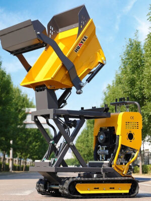 Sae7db409bb6c4ddea2698becd8e2f4baN.jpg Fast delivery Mini Dumpers EPA EURO 5 High Quality Cheap Mini Dumper Truck HUAYEE Factory Customize 500kg Small Crawler Dumper