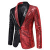 Saf1357c2cab54fa9b39ea7260c95dfd8K.jpg Fashion Men Luxurious Sequin Plaid Suit Jacket Gold / Silver Singer Host Stage Party Loose Dress Blazer Coats