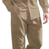 Mens Casual Linen Two Piece Sets 2024 Europe Style Vintage Basic Tops and Solid Pants Suit Male Beach Tracksuits Set