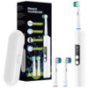 Sb034944defc6444892379f3c7b3bf0122.jpg Smart Electric Toothbrush, 4 Modes USB Charging Rechargeable Electric Toothbrushes, Fit for Oral B Electric Toothbrush Heads