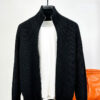 Sb0982e7259d6477dab90c8e81c7aea9dv.jpg Advanced luxury zipper sweater coat men's autumn winter new casual Korean trend solid color cardigan thickened warm knit jacket