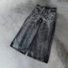 Sb11fee10073f4169831e4606add992e90.jpg Gothic Retro Oversized Baggy Fit Unisex Mopping Pants Y2K Phantom Jeans High Street Spider Embroidered Patch Hip Hop Streetwear