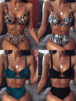 Sb1522df6a4fd491c985940dfd1438367T.jpg 2026 Hot High Waist Bikini Push Up Skinny Bathing Swimwear Women Monokini Mujer Banador Maio Biquini Badpak